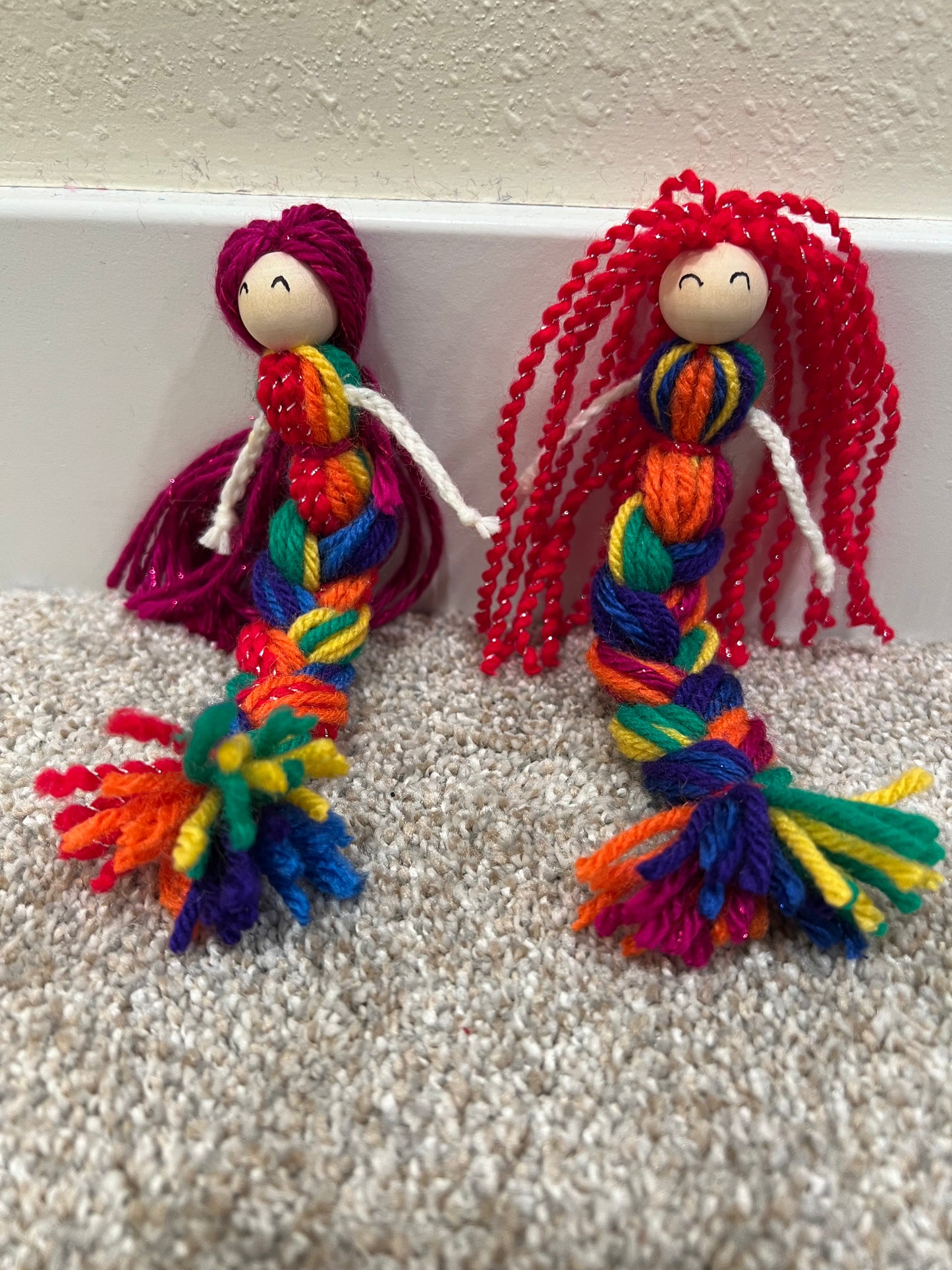 Yarn Doll Mermaids